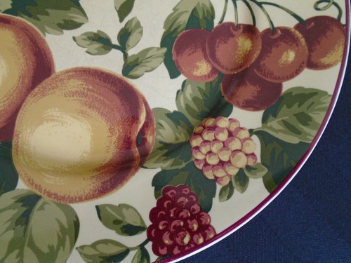 C-1010B Juego de 4 Platos de Postre Waverly Garden Room Floral Manor Ensalada - Imagen 4 de 5