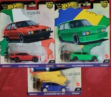 HOT WHEELS PREMIUM CAR CULTURE - WORLD TOUR - 3 CARS