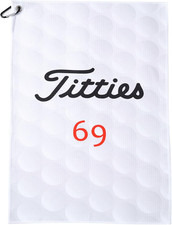 ZEETY Funny Golf Towel   Humorous Golf Towel for Golf Bags, Perfect Golf Gifts 