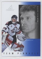 1997-98 Pinnacle Team Pinnacle Foil Back Curtis Joseph Dominik Hasek #2 HOF 1o3