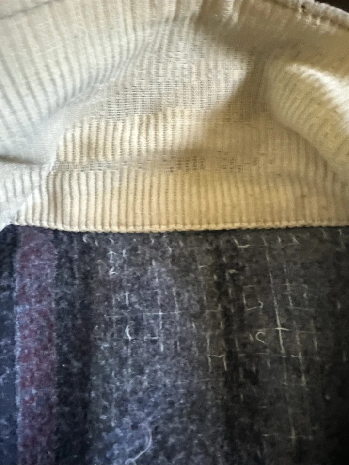 Chaqueta de Colección Sears Fieldmaster Para Hombre XL Forrada con Manta Denim Tareas de Granero Hecha en EE. UU. Foto 4 de 4