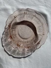 Jeannette Glass Pink Depression Cherry Blossom Cereal Bowl Excellent Used Cond.