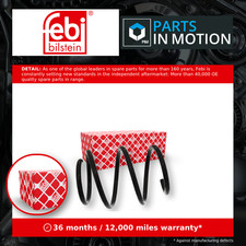 Coil Spring fits MINI CONVERTIBLE COOPER R52 1.6 Front 04 to 08 W10B16A Febi New
