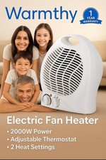 Fan Heater 2-Heat Settings 1000W / 2000W Cooling Fan Portable CE approved