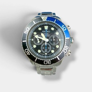 Chronograph Solar Seiko | eBay