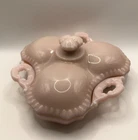 Vintage Cambridge Glass Charleton Pink Divided Candy Dish