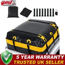Car Roof Top Carrier Bag & Lock Large Waterproof Portable Travel Universal 634L