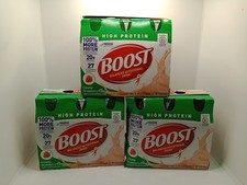 *READ* 3X Boost High Protein Nutritional Drink Creamy Strawberry 8 oz 6 Ct 13.33 per gallon