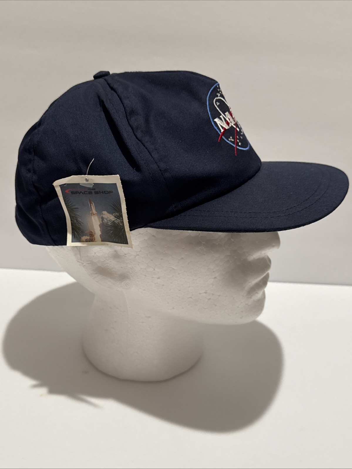 VINTAGE NASA Snap Back Blue Patch Adjustable Spac… - image 2