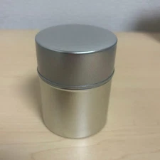 Stainless Steel Tea Caddy Used Compact Storage Kitchenware