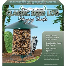 PINE TREE FARMS CLASSIC SEED LOG HANGING FEEDER