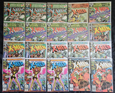 Uncanny X-men #152-#169 lotto misto di 40 (Marvel Comics)