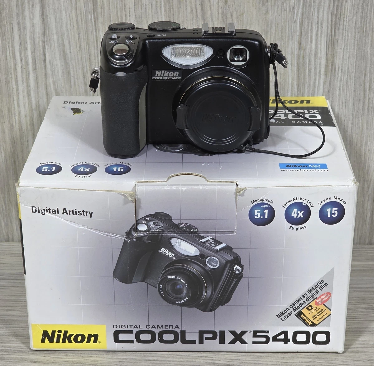 Nikon COOLPIX 5400 Digital Cameras for sale | eBay