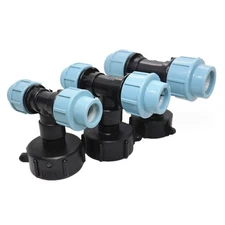 Safe and Efficient Adapter Connector for IBC Fuel Tanks and Accessories