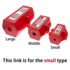 Plastic Tag Out Device Safety-Tools Electrical Plug-Lockout Box Replacement-New