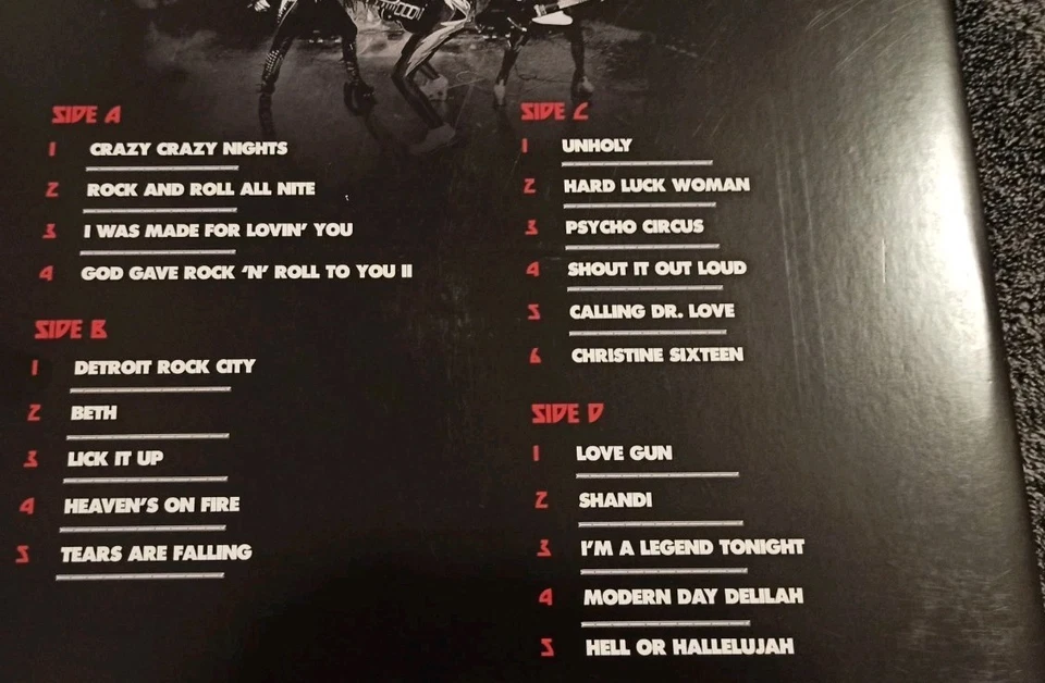 KISS - KISS World : The Best of KISS   (vinyl 2LP) - Bild 2 von 4