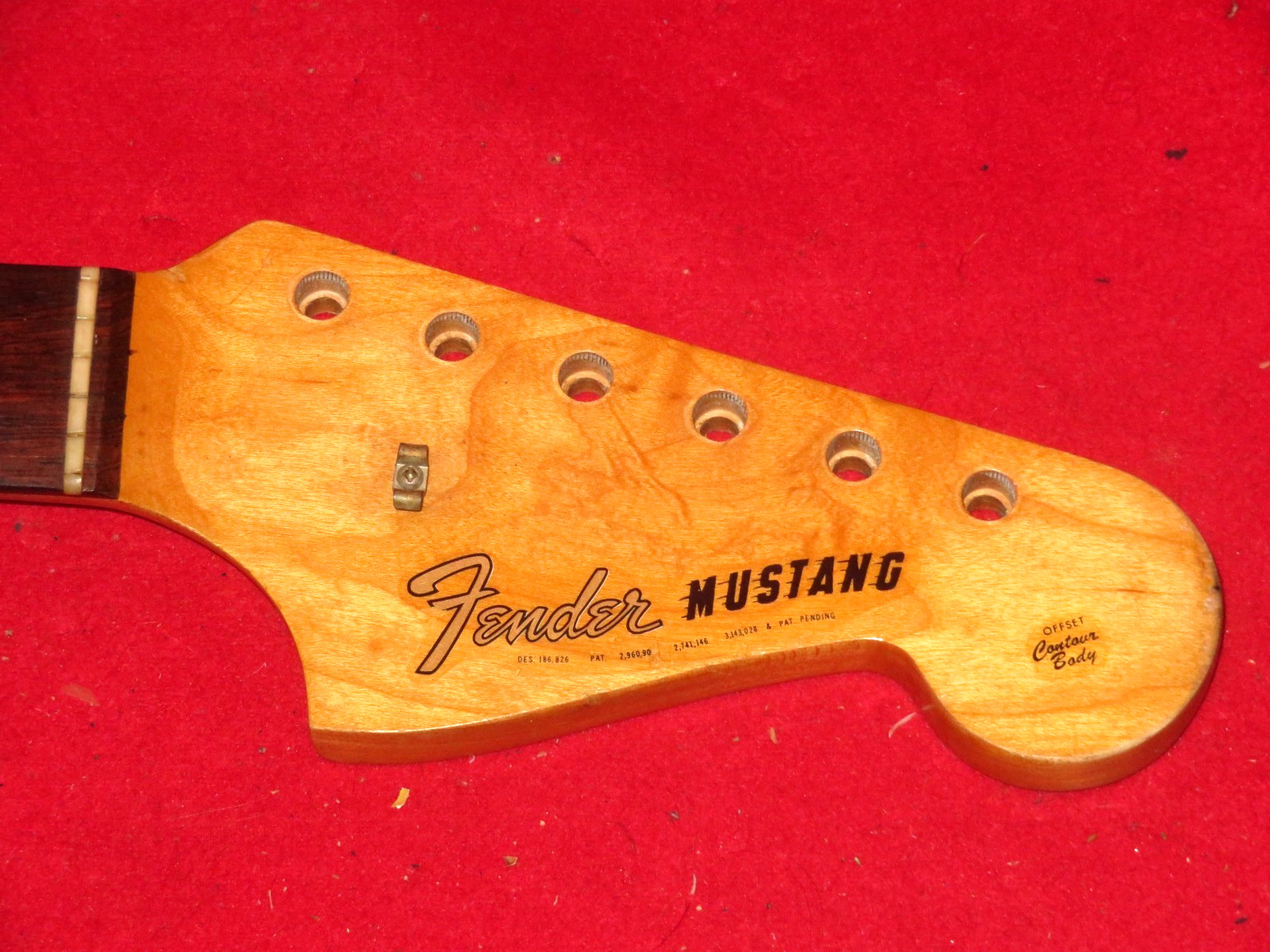 Fender 1965 Veneer Rosewood Mustang Neck