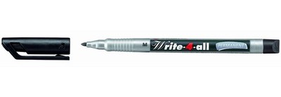 Stabilo Write-4-All Permanent Black - Medium M 146/46-2 Items @ Order