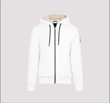 MOOSE KNUCKLES White Parka L Size