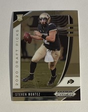 Steven Montez 2020 Panini Prizm Draft Picks Football #123 Colorado Buffaloes RC