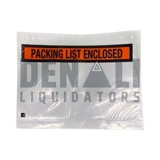 Packing List Envelopes Invoice Enclosed Slip Pouch Self Adhesive Shipping Labels