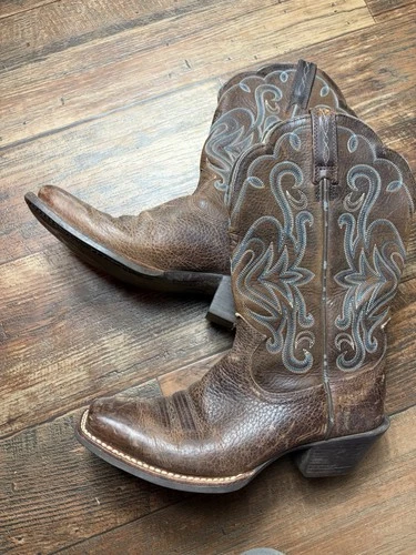 ARIAT Womens Legend Western Cowboy Boot Size 6.5B Brown Leather