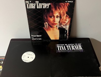 3x Tina Turner 12'' Vinyl Record Singles Private Dancer Better Be Good To Me+