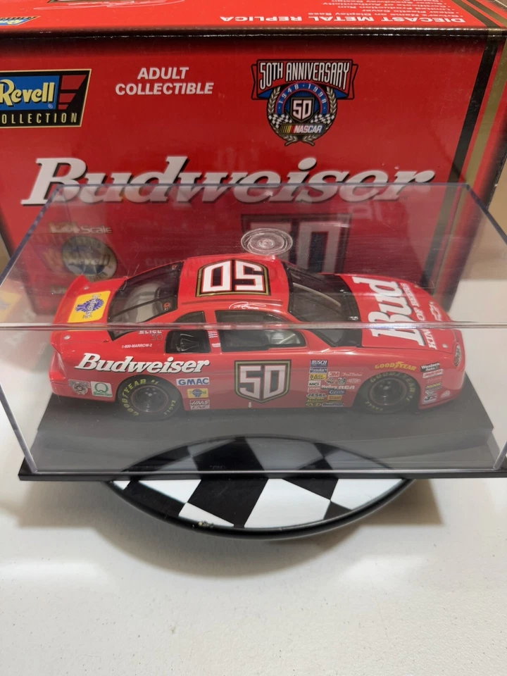 Ricky Craven #50 Budweiser 50 aniversario 1998 1/24 Nascar diecast Foto 4 de 4