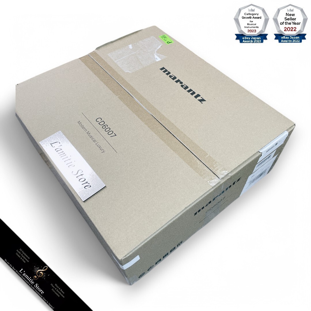 【苫小牧バナナ】Marantz/マランツ スタンダードクラス CDプレーヤー CD6006 シーラスロジック「CS4398」を搭載 中古 動作OK♪ Marantz CD6006 CD Player - Black In Original Packing Pre