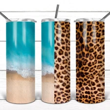 BEACH 21- Includes One 20oz Metal Insulated Tumbler, Lid & Straw