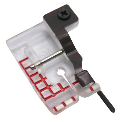 Clear View 1/4'' Seam Foot for Janome & Elna 9mm Max Stitch Sewing Machines