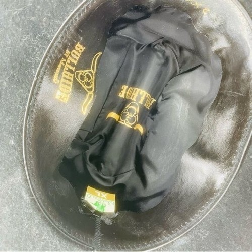 Bullhide Monte Carlo Black Wool Western Cowboy Hat kids xl & vintage hat box - Picture 9 of 12