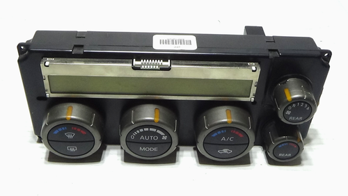 2005-2007 Nissan Armada Titan AC Heater climate Control Switch Black - Picture 2 of 8