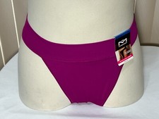 Maidenform Thong Underwear XL/8 Waist Comfort Panty 1 Pair Pink DM2318 Womens