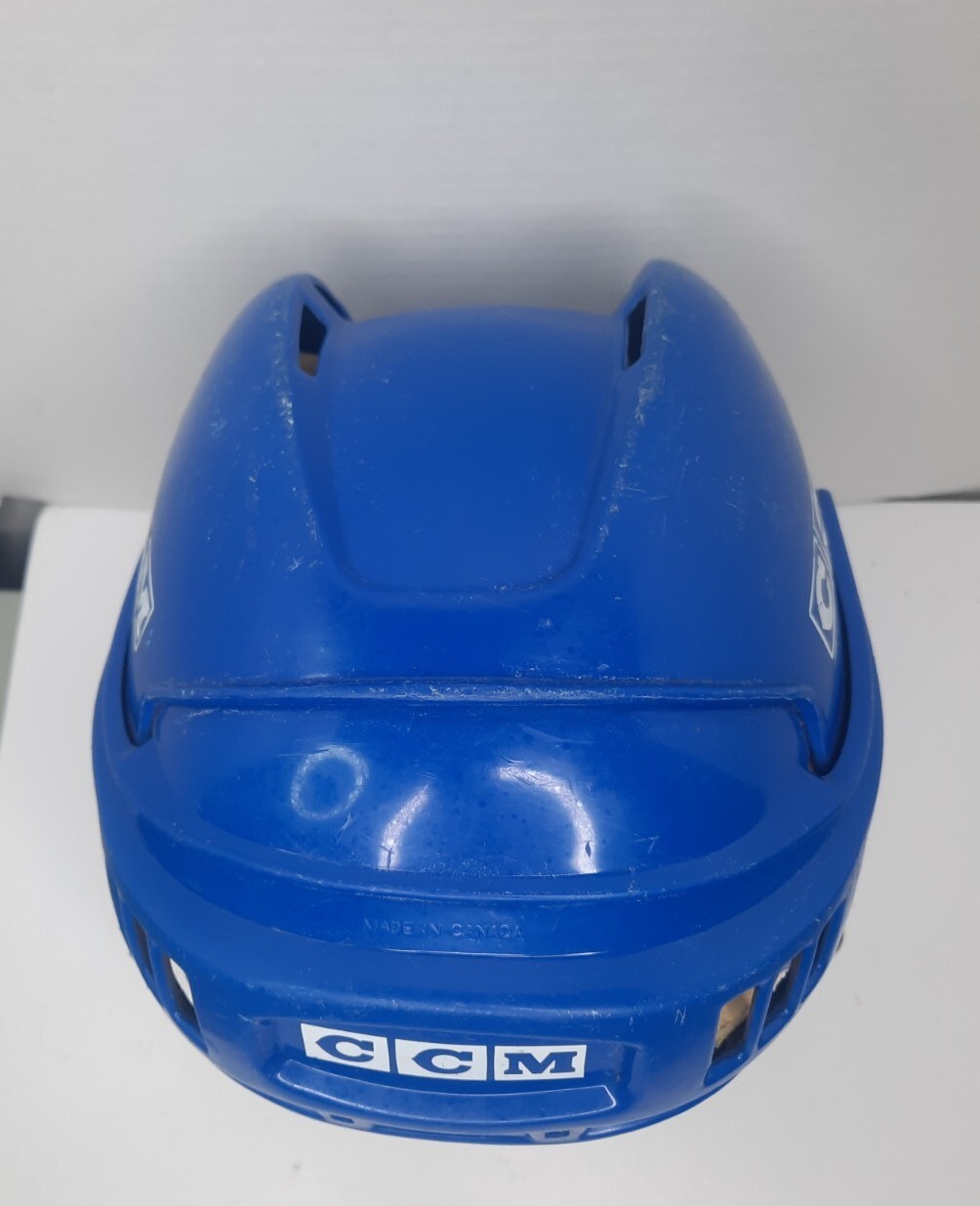Vintage Ccm HT2 Hockey Helmet Size 6 7/8 7 5/8 Blue eBay