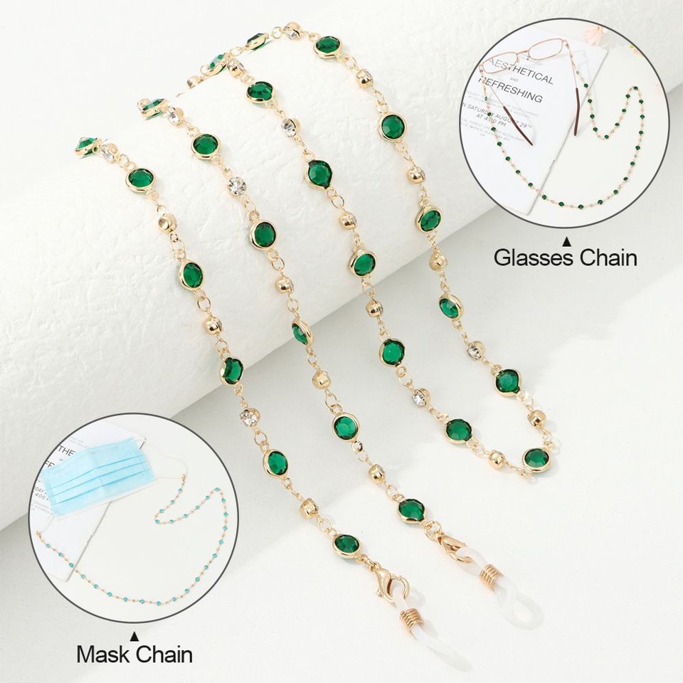 Beads Glasses Chain Glasses Necklace Eye wear Accessories Eyeglass