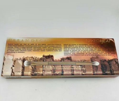 Urban Decay Naked Heat Eyeshadow Palette - 12 Shades - NIB - Picture 3 of 3