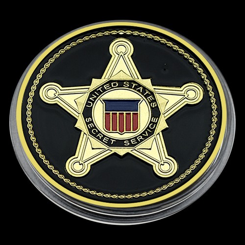 Seal of The President of The US Gold Coin American Secret Service Gift Medal - Picture 9 of 15