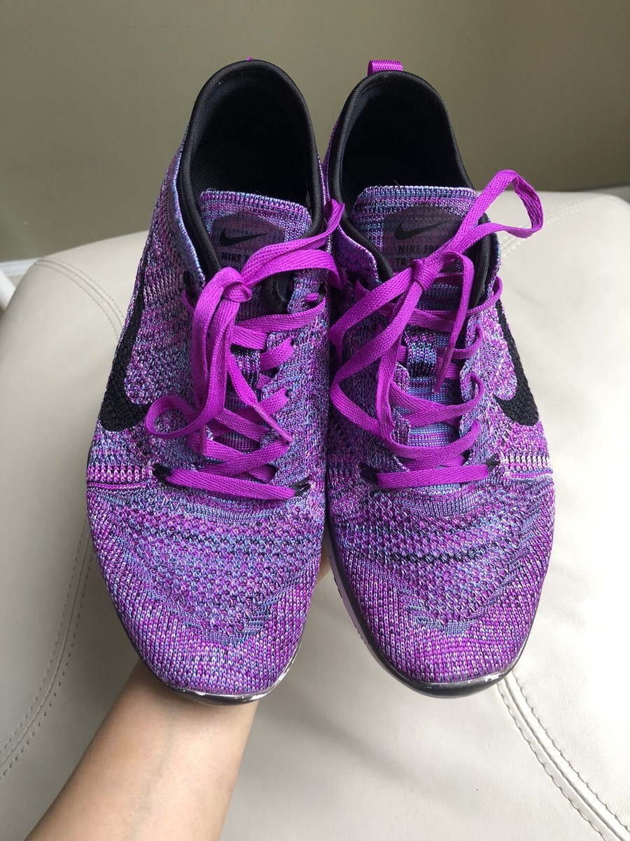 nike flyknit womens purple