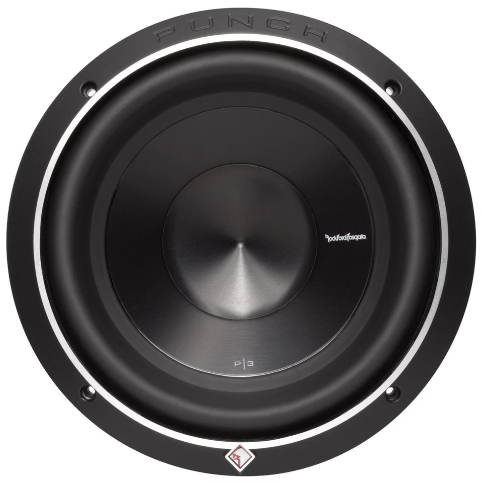 Rockford Fosgate P3D2-10 Subwoofer 25 cm (10") 500 Watt RMS Punch P3 Series - Bild 2 von 4