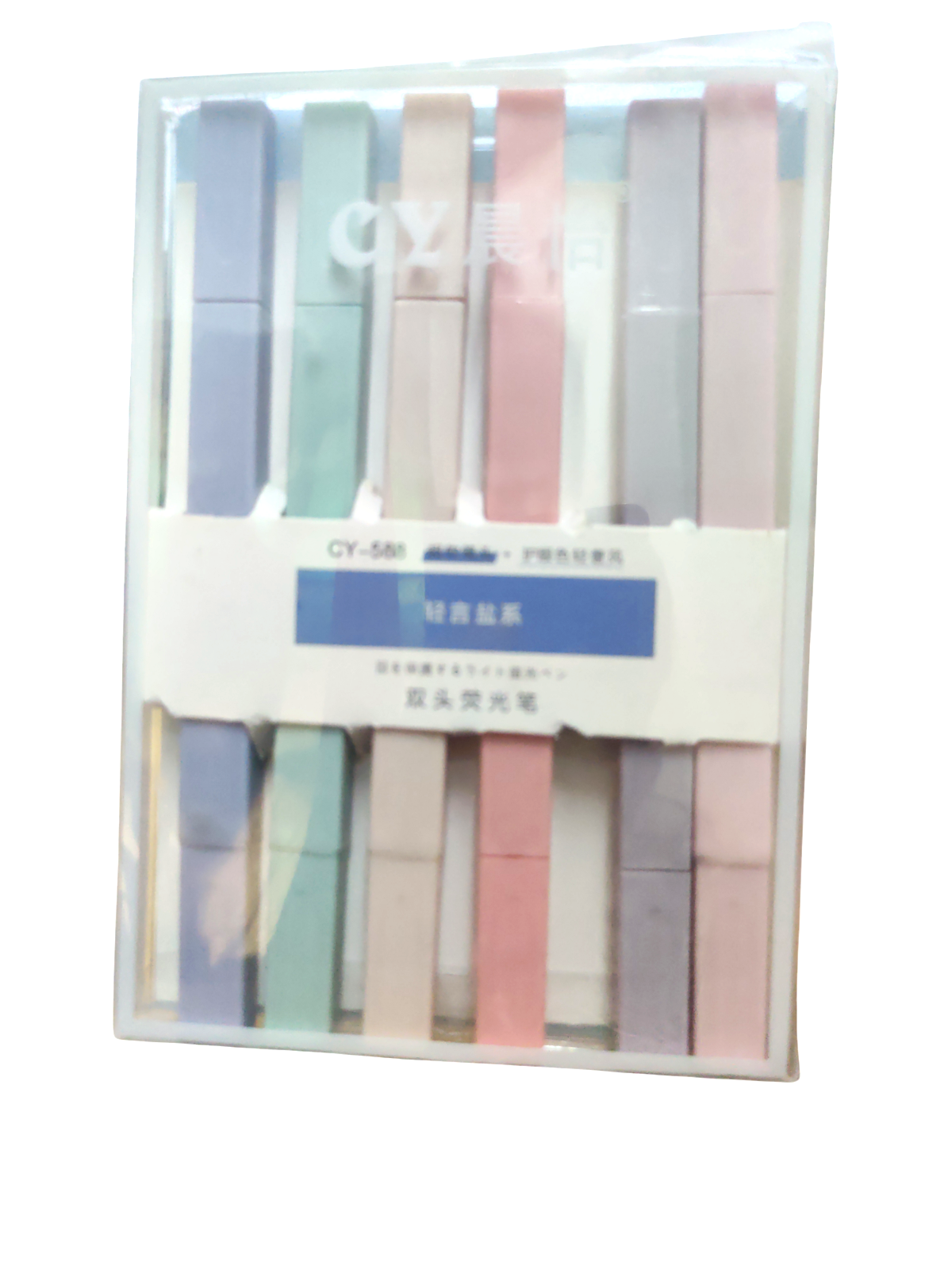 @ Highlighter Pens Underlining Art Drawing Pen For Notes Office 6 Piece-image