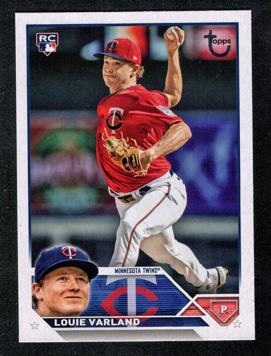 2023 Topps Series 2 Vintage Stock RC #441 Louie Varland #/99 Minnesota Twins