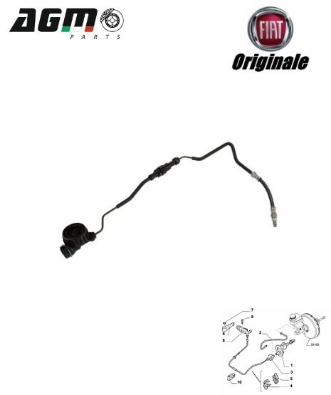 Cable Flexible Pump Clutch Original Fiat Doblo 1.6 Multijet Mjt 