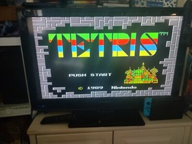 Tetris and Tetris 2 NES CLEANED and TESTED (Nintendo Entertainment System, 1989)