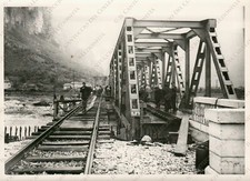 1953 CISMON DEL GRAPPA Valbrenta Primolano Ponte Ferrovia Vicenza Foto 10/16