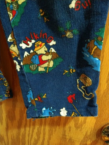 Oshkosh Fishing camping hiking canoeing Pants 2T HTF RARE USA pockets VTG Boys - Picture 4 of 11