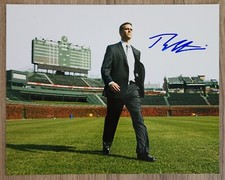 Theo Epstein Signed 8x10 Photo Chicago Cubs Red Sox World Series LEGEND RAD