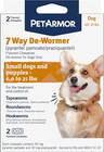 7 Way De-Wormer for Dogs, Oral Treatment for Tapeworm, Roundworm & Hookworm in S