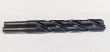 Two 5/16" Jobber Length Drills 1/4" Reduced Shank Black Oxide HSS NEW