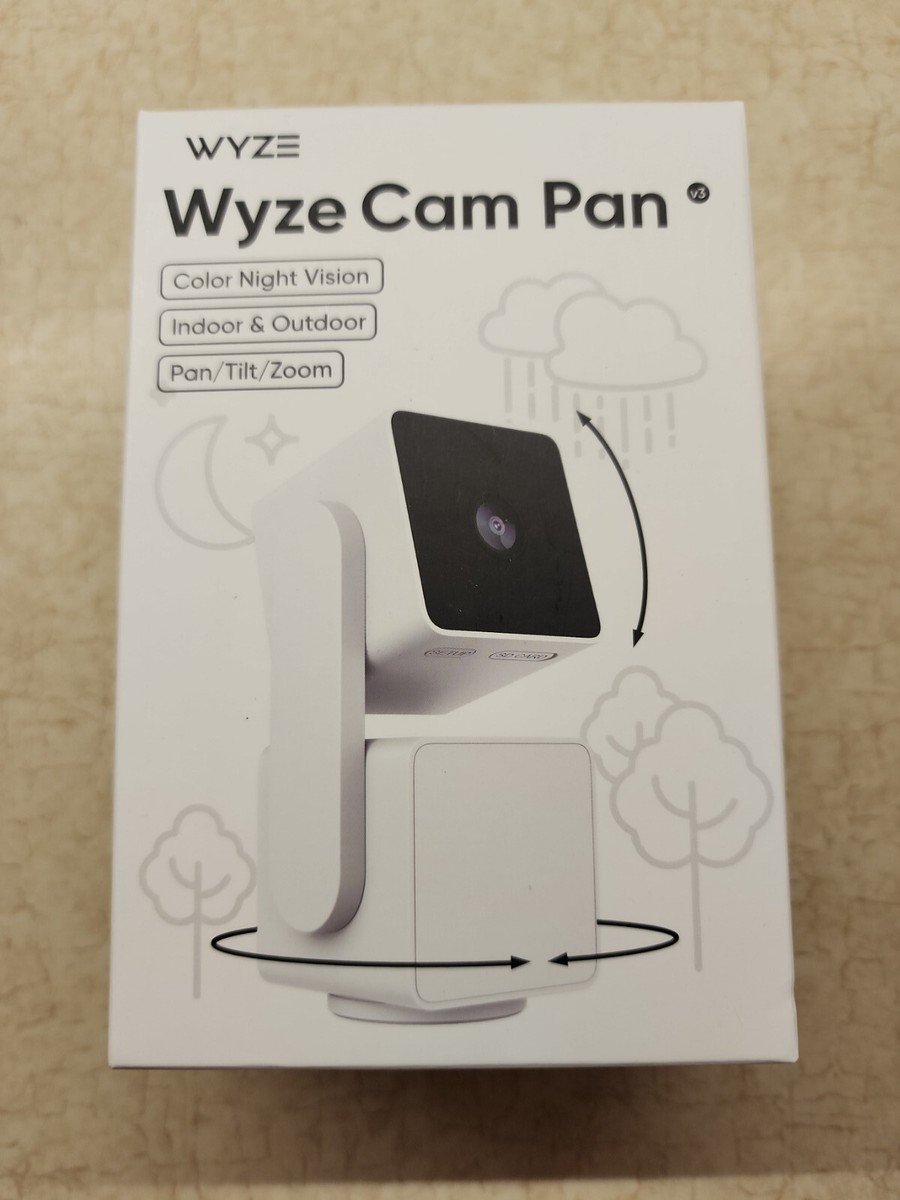 WYZE Cam Pan v3 Model 2023 v3 Indoor/Outdoor 1080p Pan/Tilt